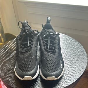 Nike Black and White Air Max Shoes